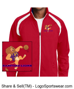 Judah jacket red praise waiteth U Design Zoom